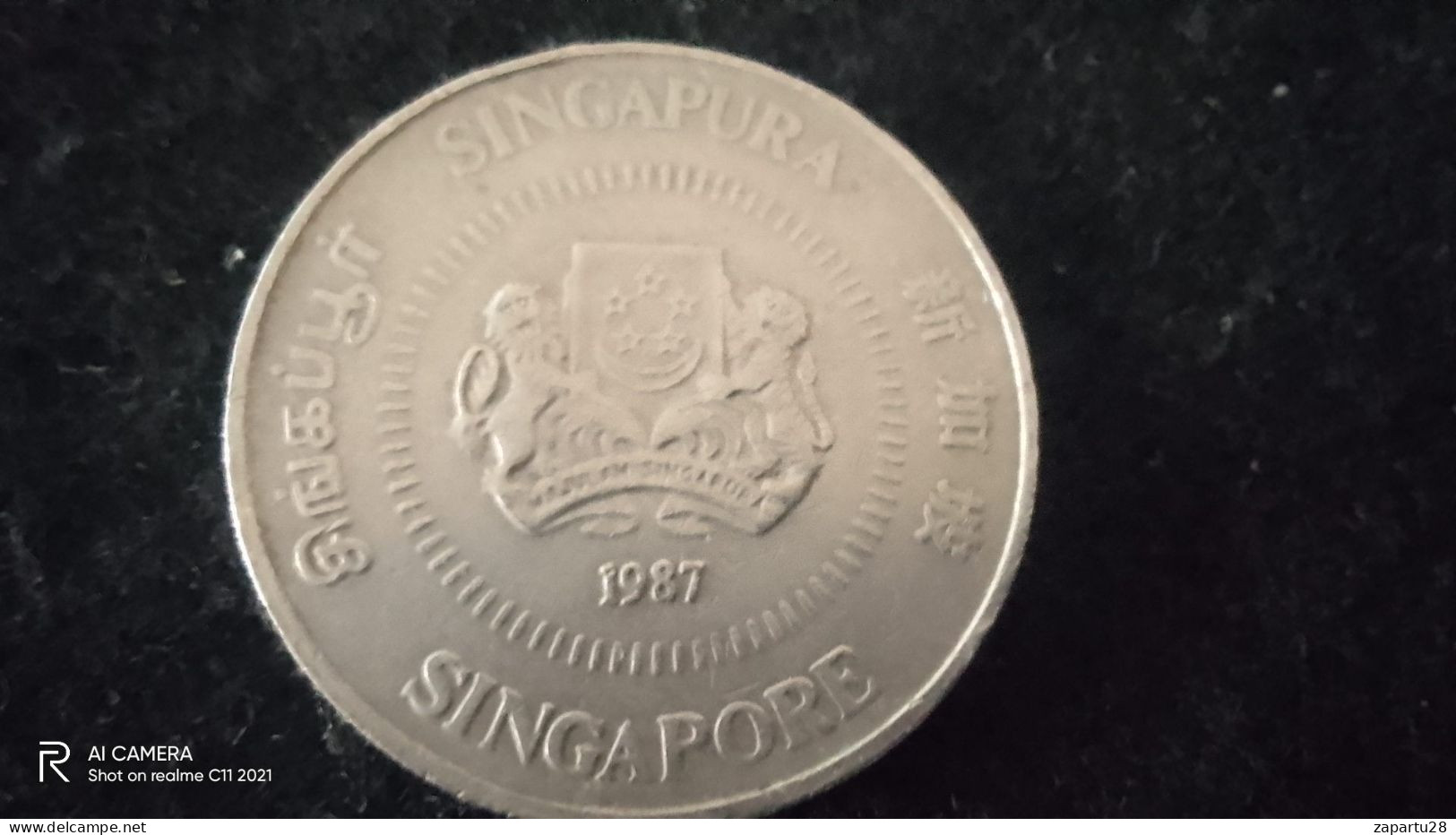SİNGAPÜR-1995  50  CENT    XF- - Singapore