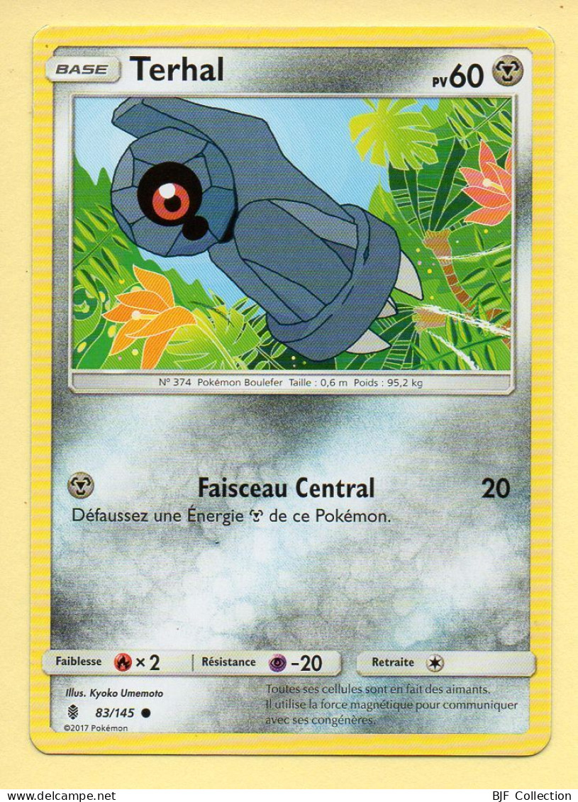 Pokémon N° 83/145 – TERHAL / Soleil Et Lune - Gardiens Ascendants - Sole E Luna