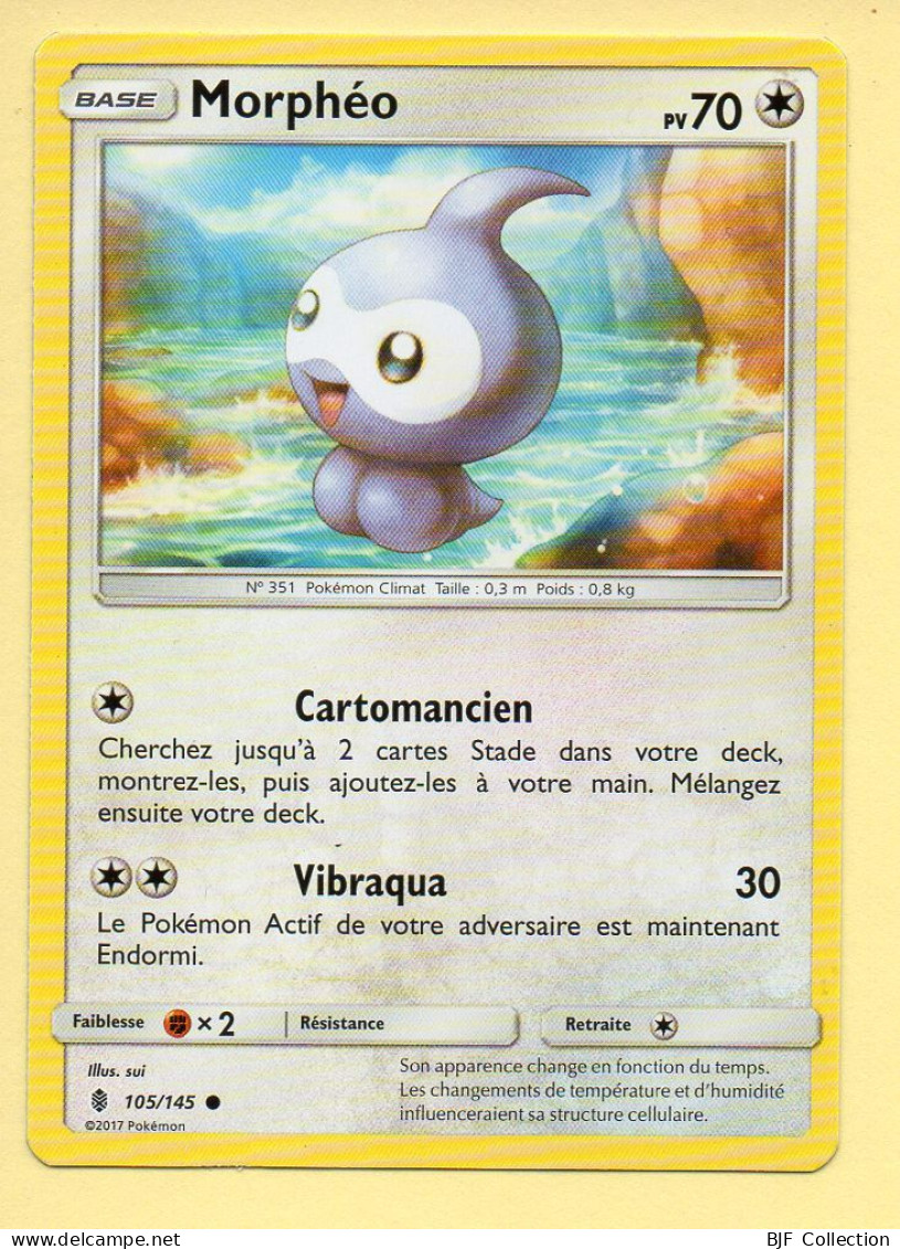 Pokémon N° 105/145 – MORPHEO / Soleil Et Lune - Gardiens Ascendants - Sole E Luna