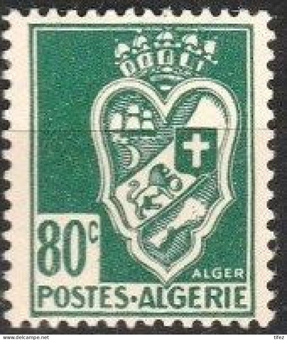 Année 1942-N°189 Neuf**MNH : Armoiries De Villes : Alger - Ongebruikt