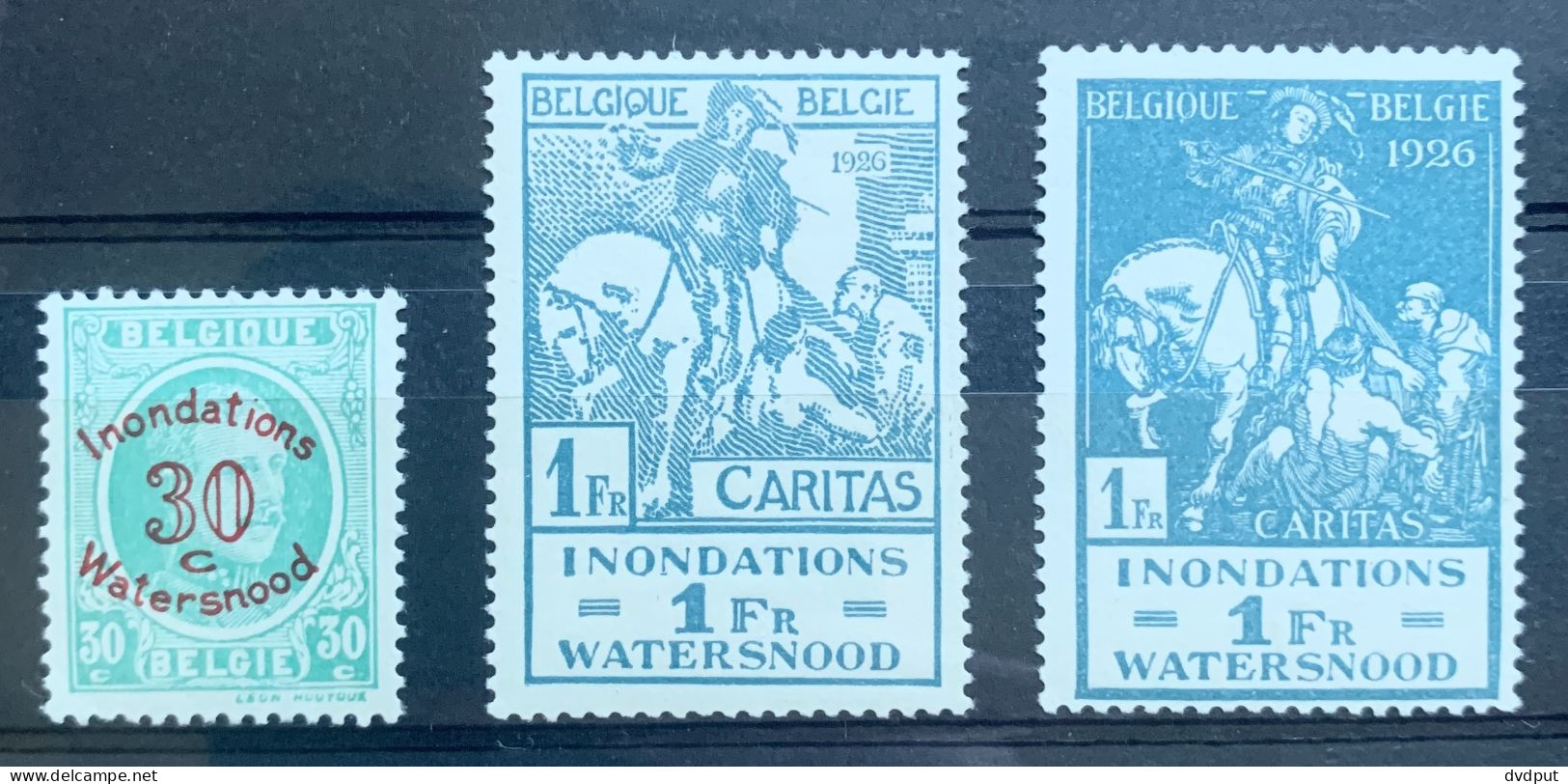 België, 1926, Nr 237/39, Postfris**, OBP 20€ - Ungebraucht