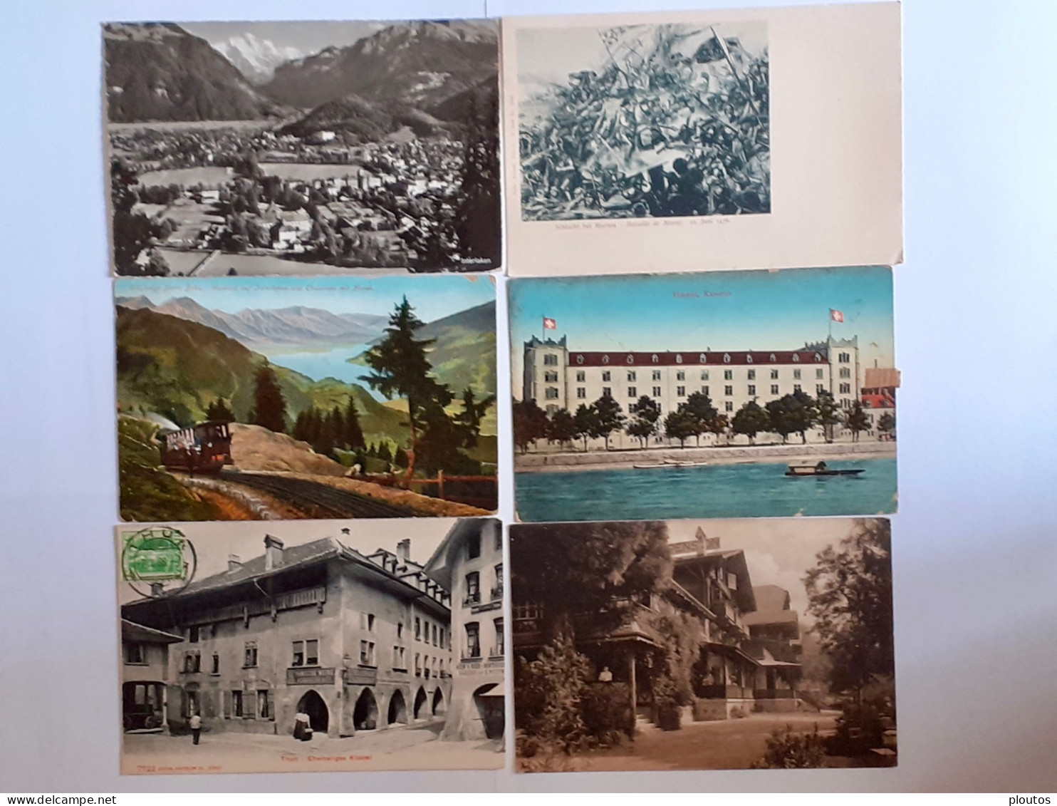 Suisse. Lot 85 CPA / Entiers Postaux. - Collections & Lots