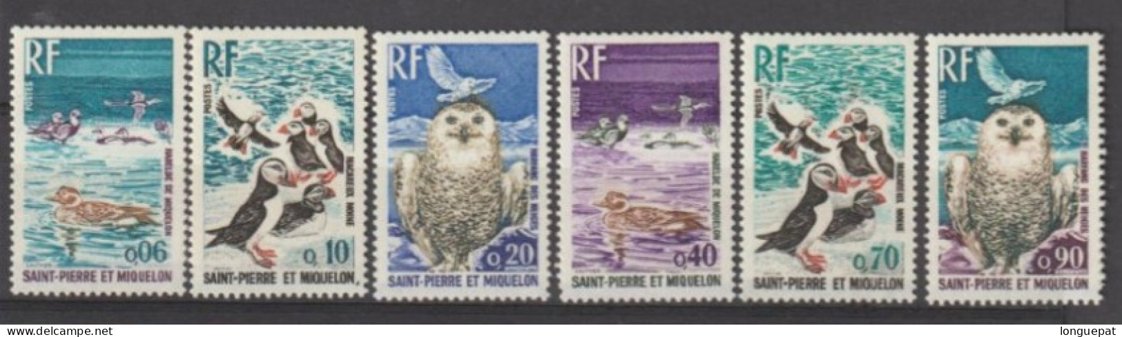 SAINT-PIERRE Et MIQUELON - Faune - Oiseaux : Harelde De Miquelon, Macareux Moine, Harfang Des Neiges, - Unused Stamps