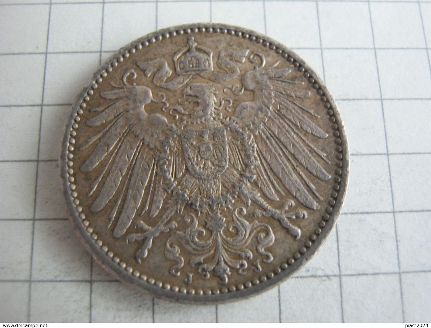Germany 1 Mark 1914 J - 1 Mark