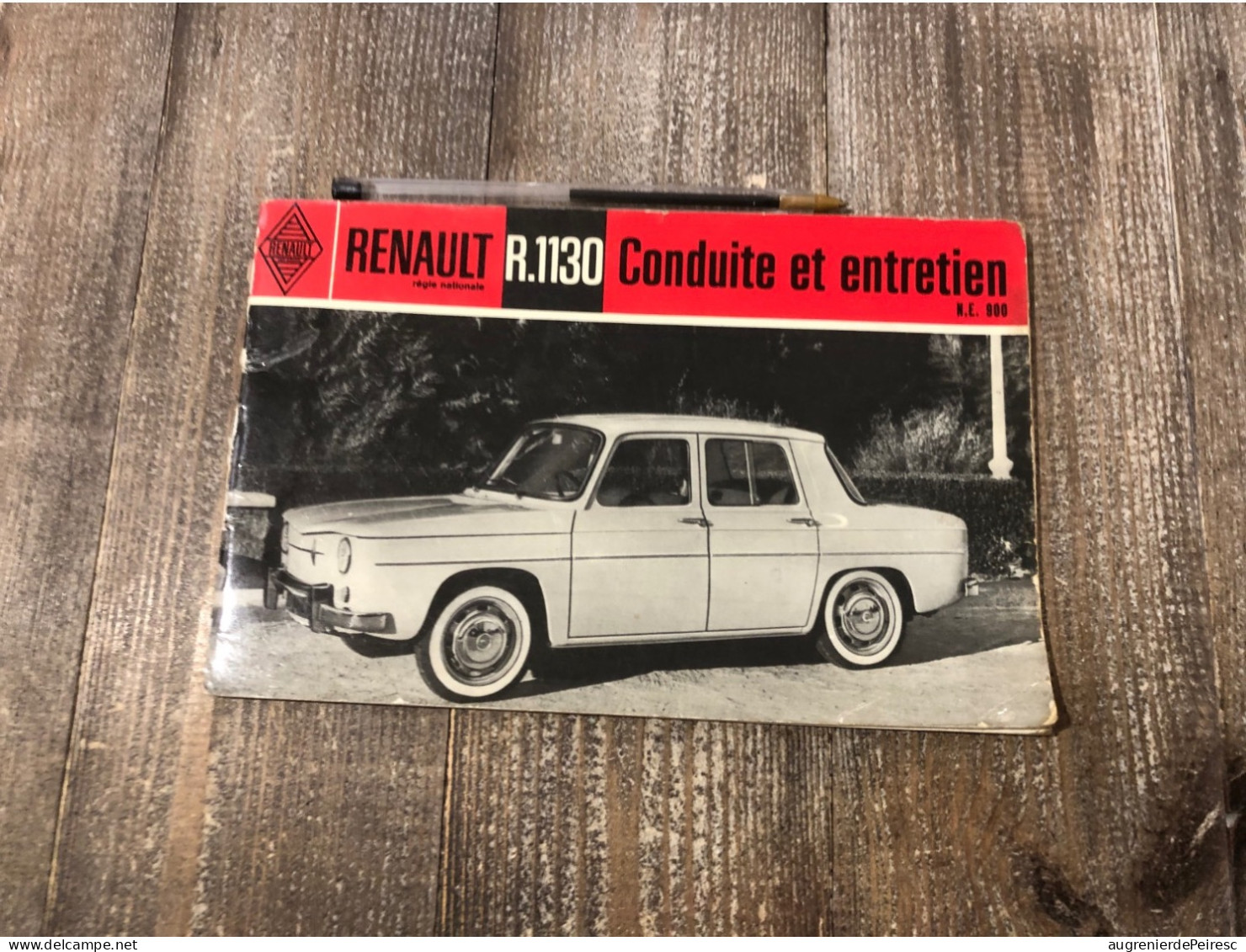 Carnet De Conduite Et D'entretien De La Renault R.1130 (R8) - Voitures