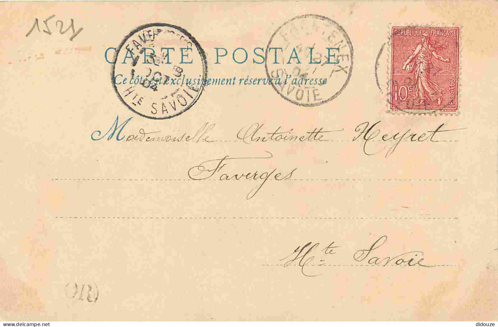 75 - Paris - Exposition De 1900 - Gallas - Correspondance - Colorisée - Précurseur - CPA - Oblitération Ronde De 1904 -  - Ausstellungen