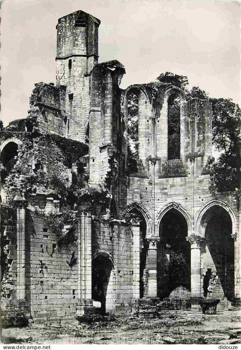 60 - Fontaine Chaalis - Abbaye De Chaalis - Ruines De La Chapelle Côté Nord - Mention Photographie Véritable - Carte Den - Andere & Zonder Classificatie