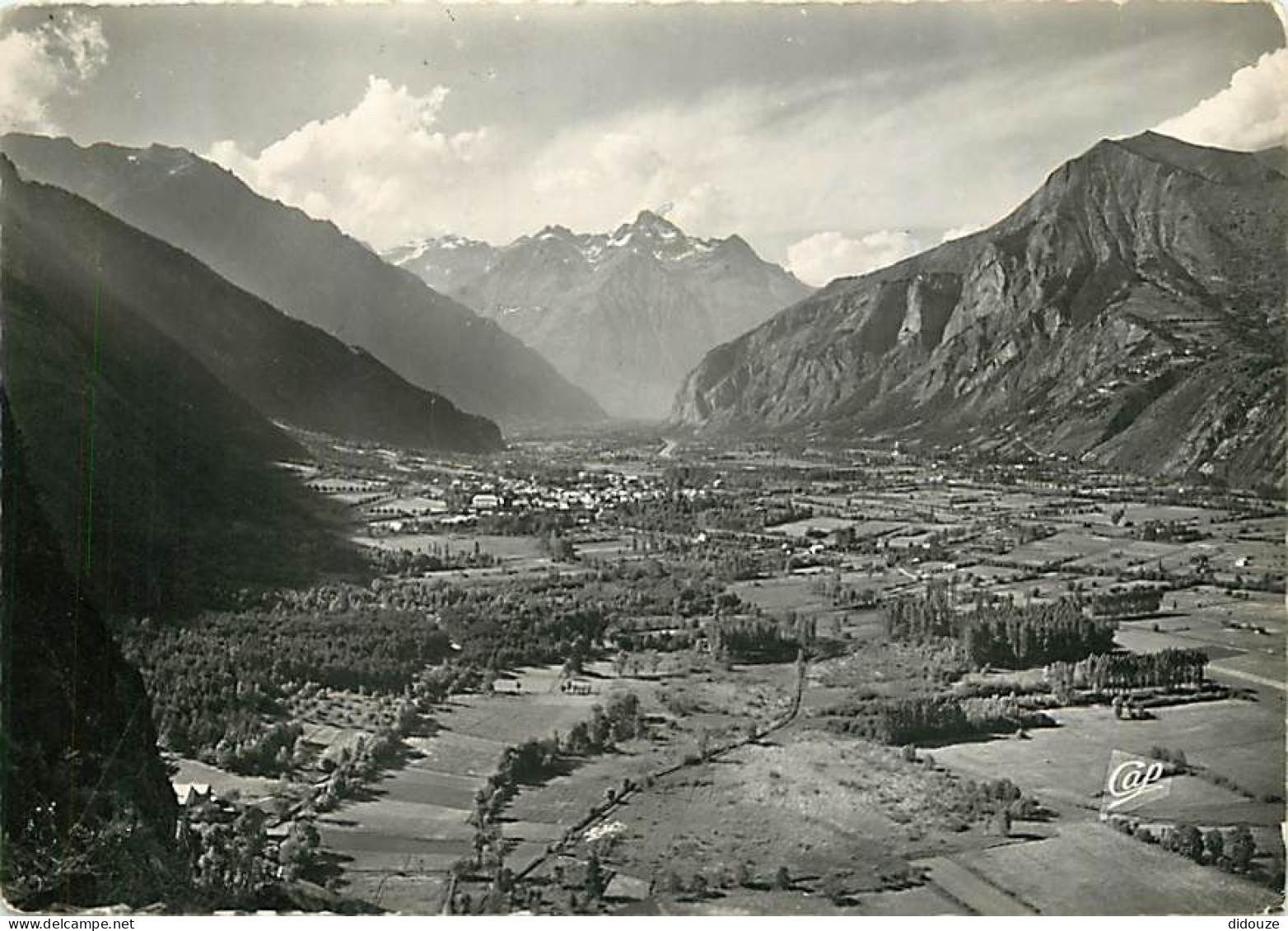 38 - Bourg D'Oisans - Vue Panoramique De La Vallée De La Romanche - Vue Aérienne - Mention Photographie Véritable - Cart - Bourg-d'Oisans