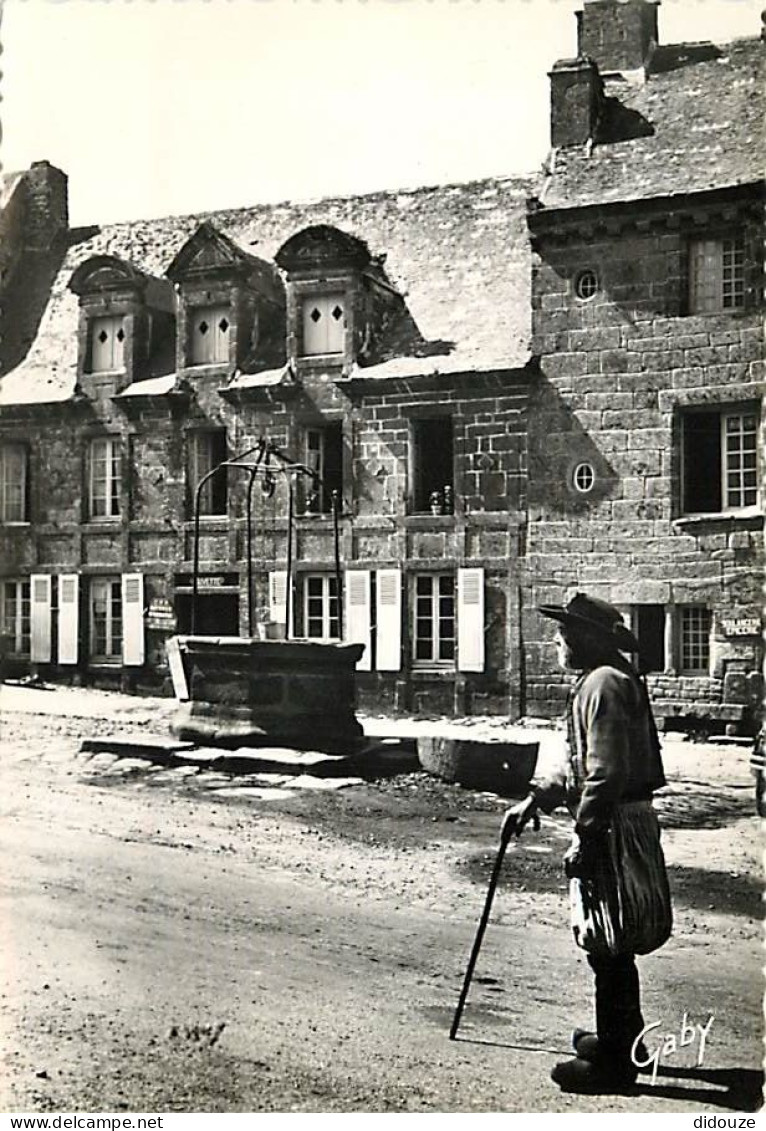 29 - Locronan - Vieux Bragou-Braz Et Le Puits - Animée - Mention Photographie Véritable - CPSM Grand Format - Carte Neuv - Locronan