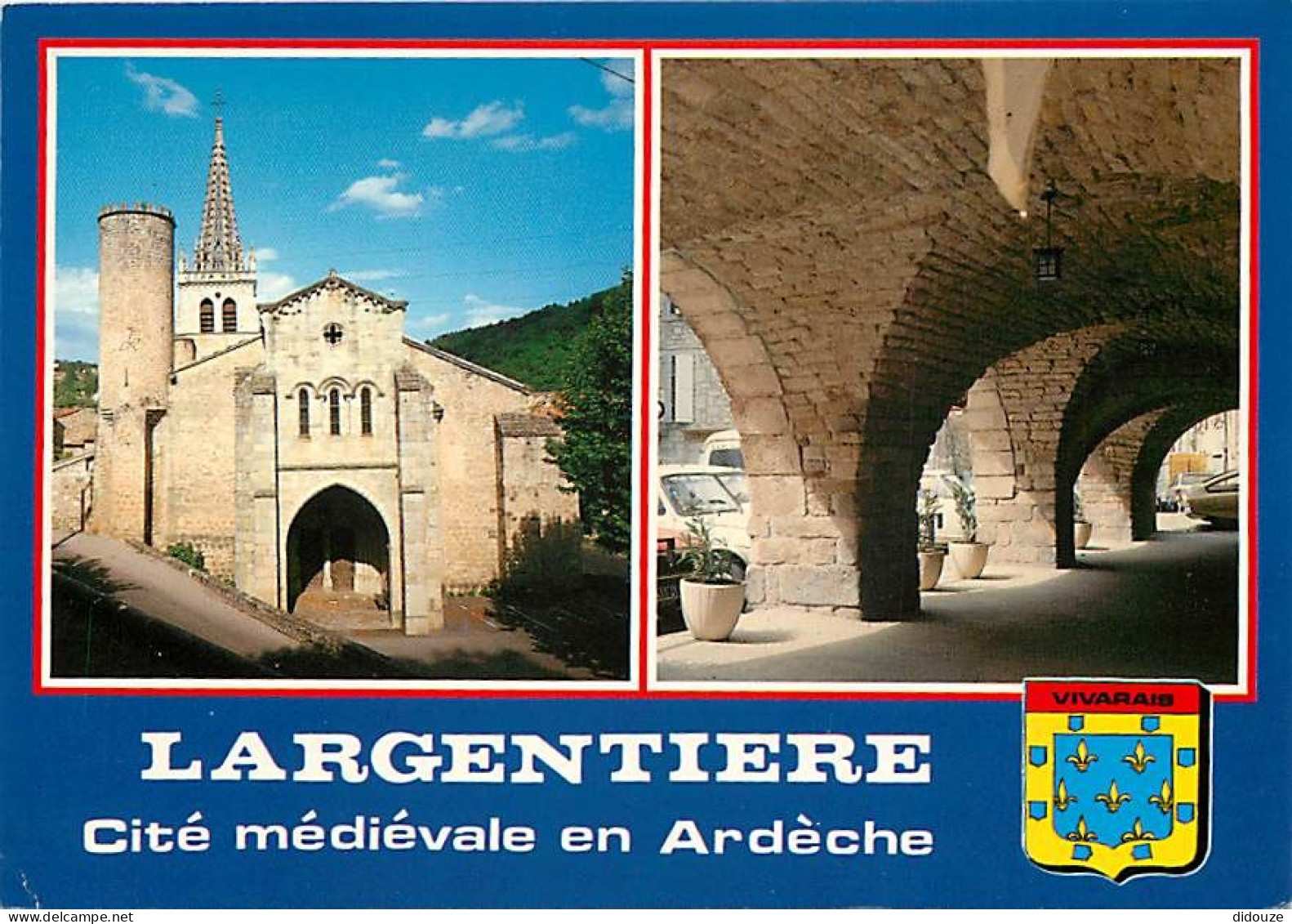 07 - Largentière - Cité Médiévale En Ardèche - Multivues - Blasons - CPM - Voir Scans Recto-Verso - Largentiere