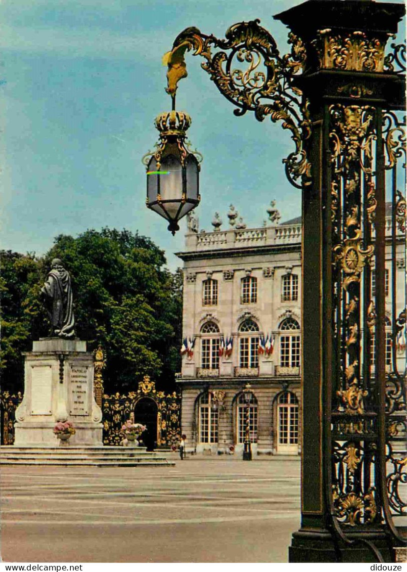 54 - Nancy - Place Stanislas - Grilles En Fer Forgé De Jean Lamour - CPM - Voir Scans Recto-Verso - Nancy