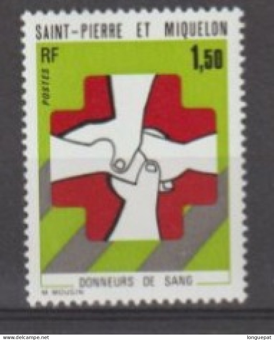 SAINT-PIERRE Et MIQUELON - Donneurs De Sang - Médecine - Maladie - Transfusion - Unused Stamps