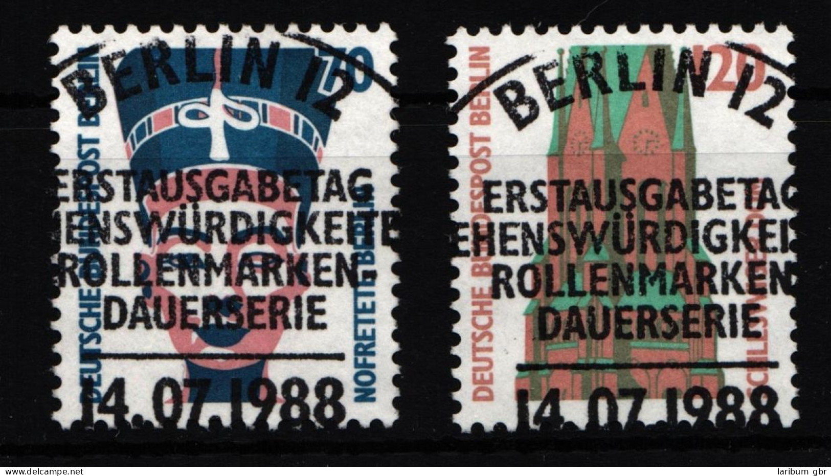 Berlin 814-815 Gestempelt Mit Einheitlichem Sonderstempel #IE059 - Other & Unclassified