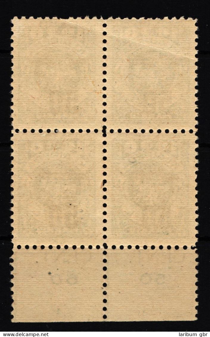 Memel 191 Postfrisch Als Viererblock Stark Gefaltet #IE321 - Memelgebiet 1923