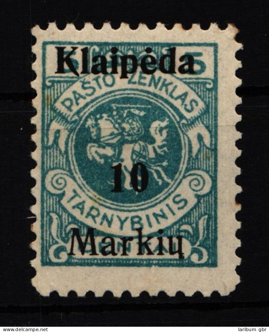 Memel 129I Postfrisch #IE309 - Memel (Klaïpeda) 1923