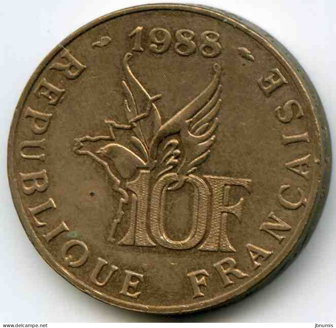 France 10 Francs 1988 Roland Garros GAD 821 KM 965 - 10 Francs