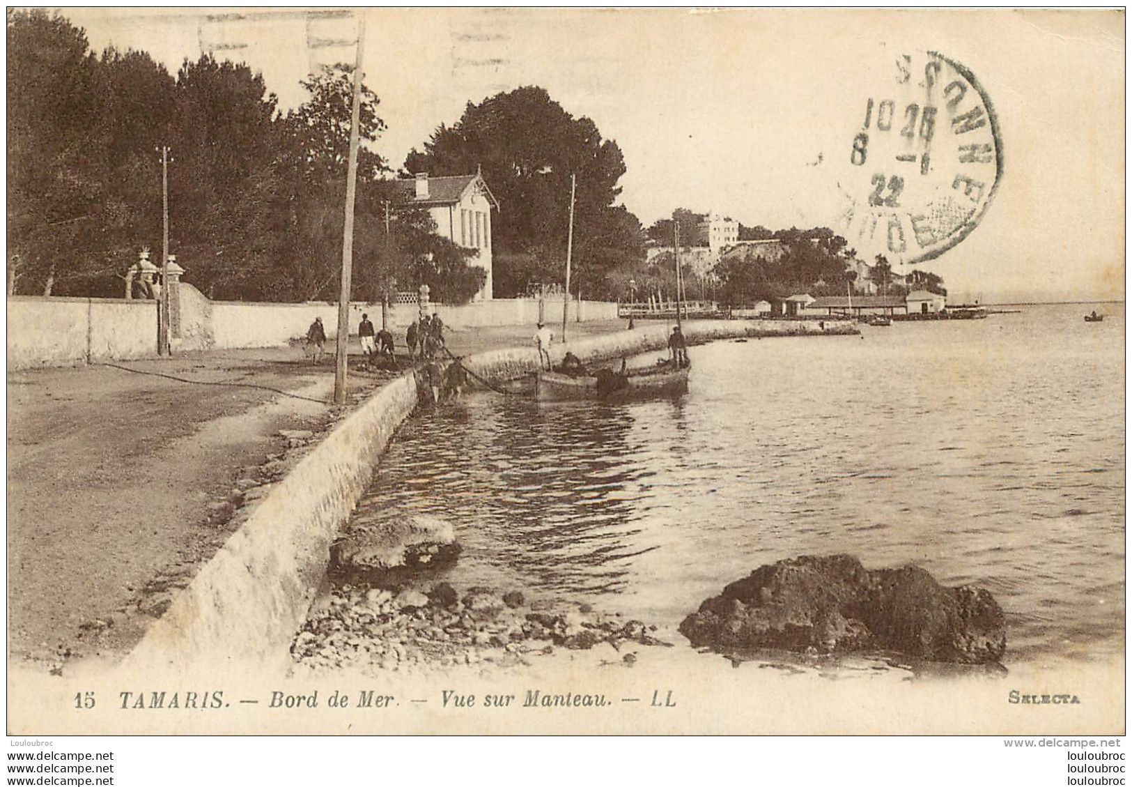 TAMARIS LA SEYNE SUR MER BORD DE MER VUE SUR MANTEAU - La Seyne-sur-Mer