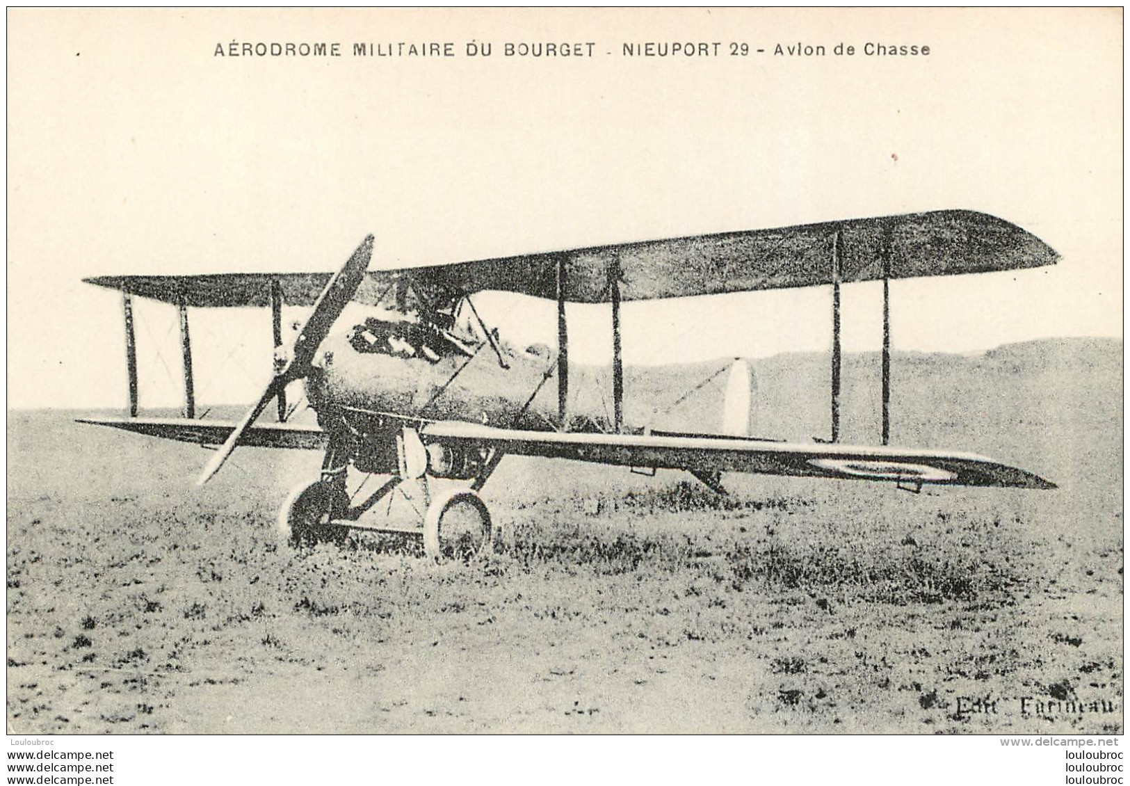 NIEUPORT 29 AVION DE CHASSE AERODROME DU BOURGET - Autres & Non Classés