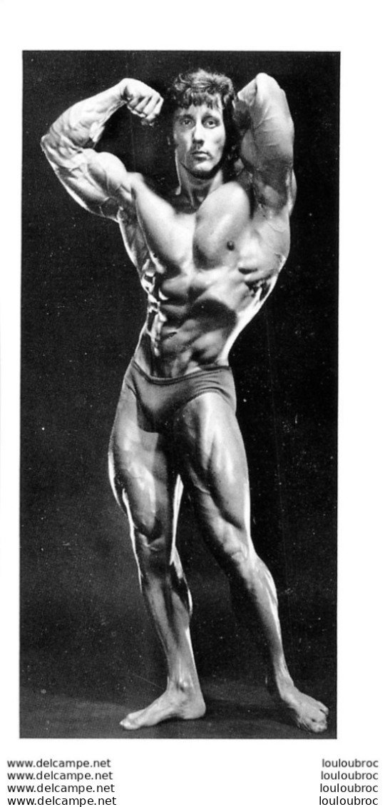 PHOTO HOMME  EN MAILLOT DE BAIN CULTURISME CULTURISTE  19 X 10 CM - Sports