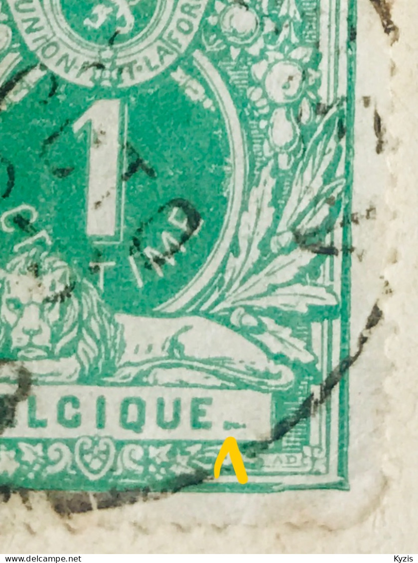 BELGIQUE - VARIÉTÉ, COB 26 - Belle Oblitération « LOKEREN » - 1869-1888 Lion Couché (Liegender Löwe)