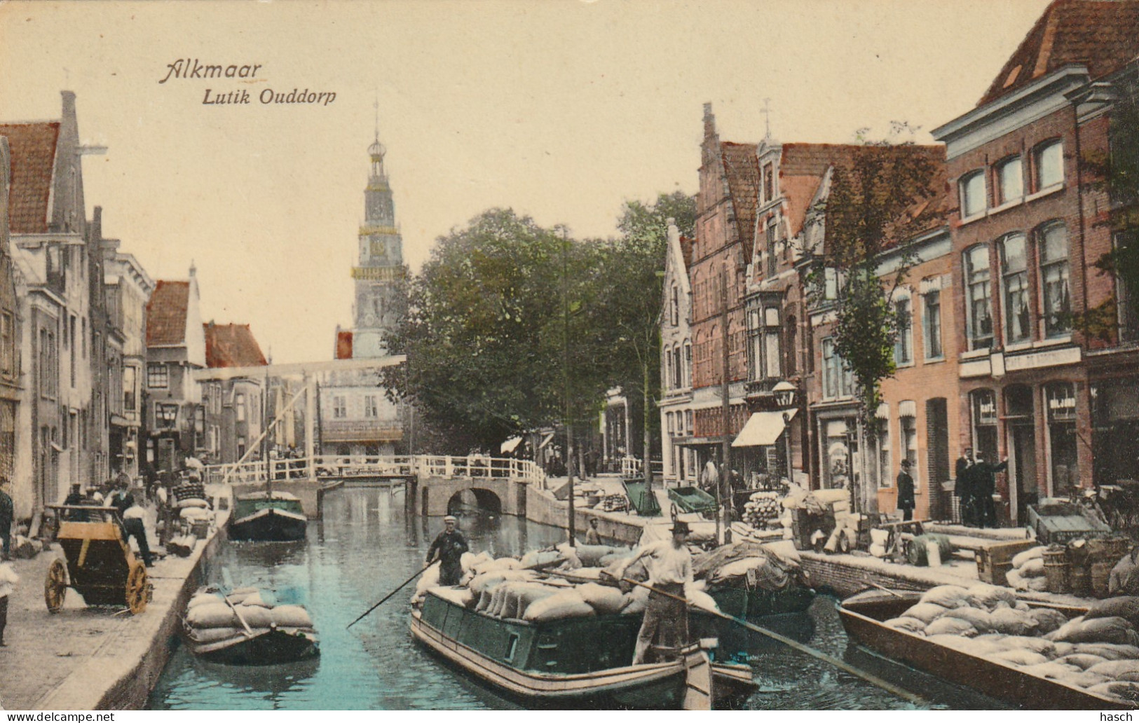 4934 57 Alkmaar, Lutik Ouddorp. 1913.  - Alkmaar