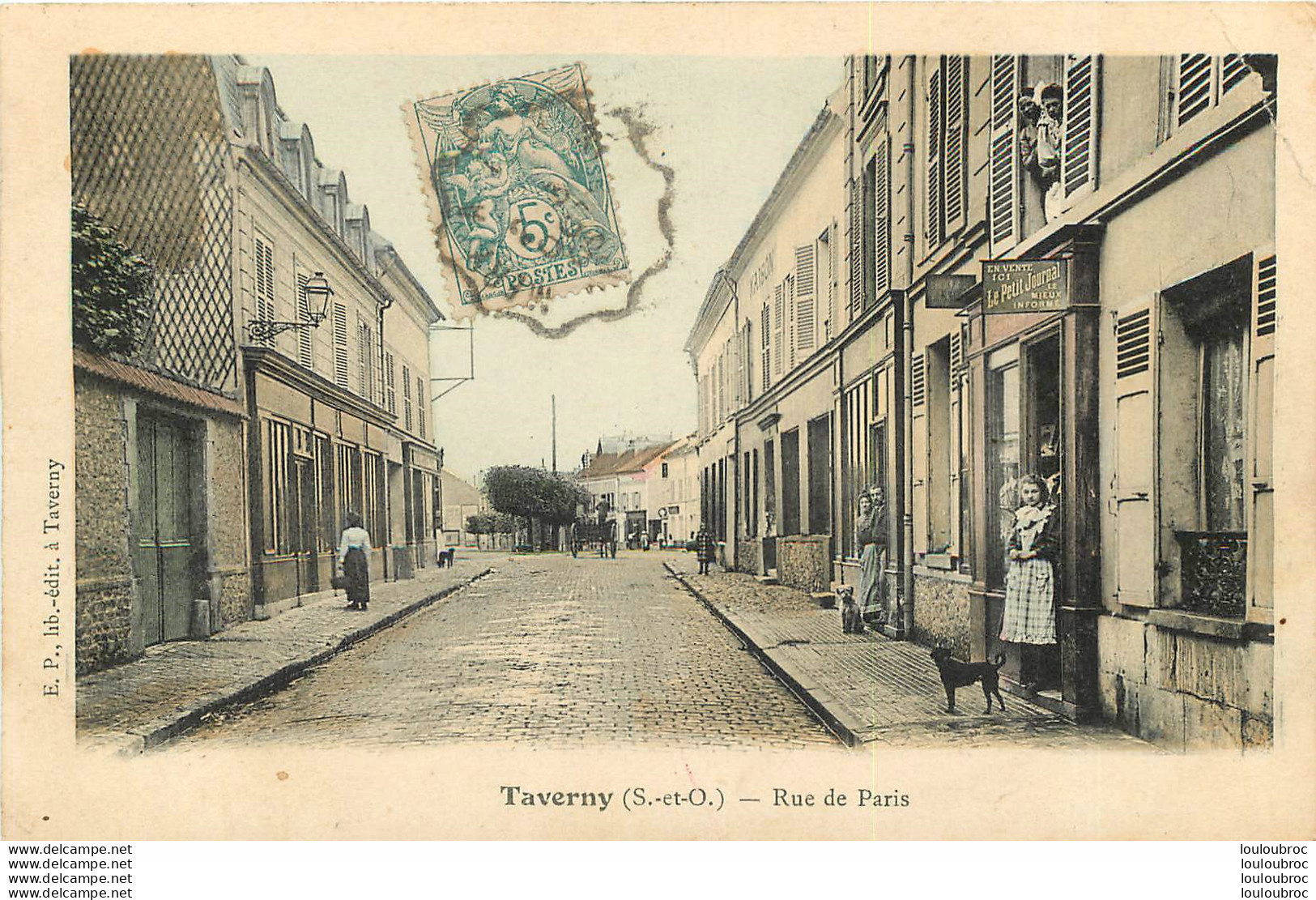 TAVERNY RUE DE PARIS - Taverny