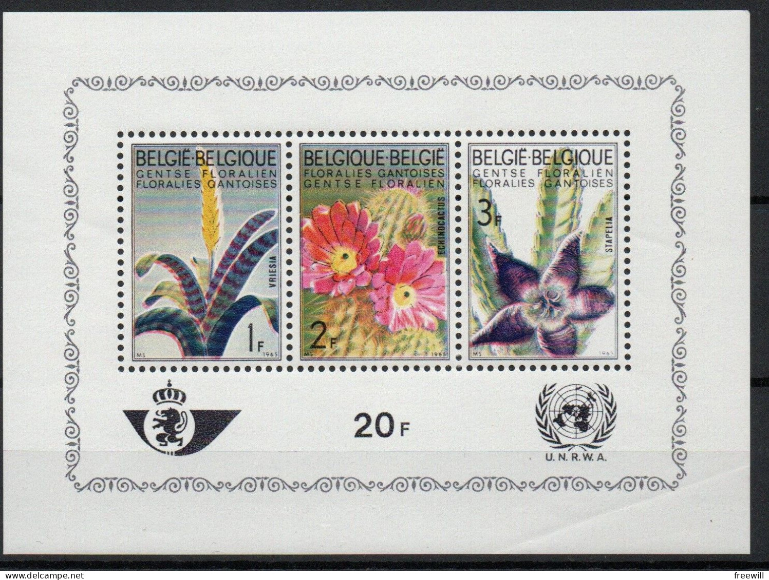 Belgique België Belgium  Floralies Gantoises XXX - 1961-2001