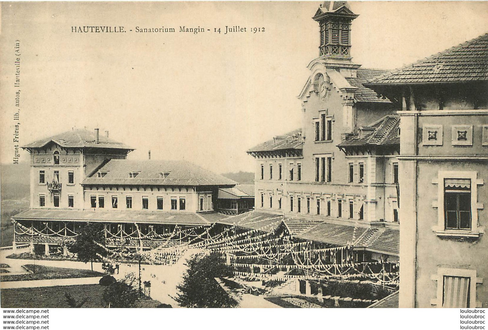 HAUTEVILLE SANATORIUM MANGINI - Hauteville-Lompnes