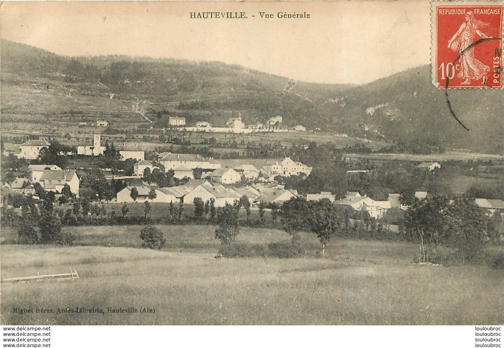 HAUTEVILLE VUE GENERALE - Hauteville-Lompnes