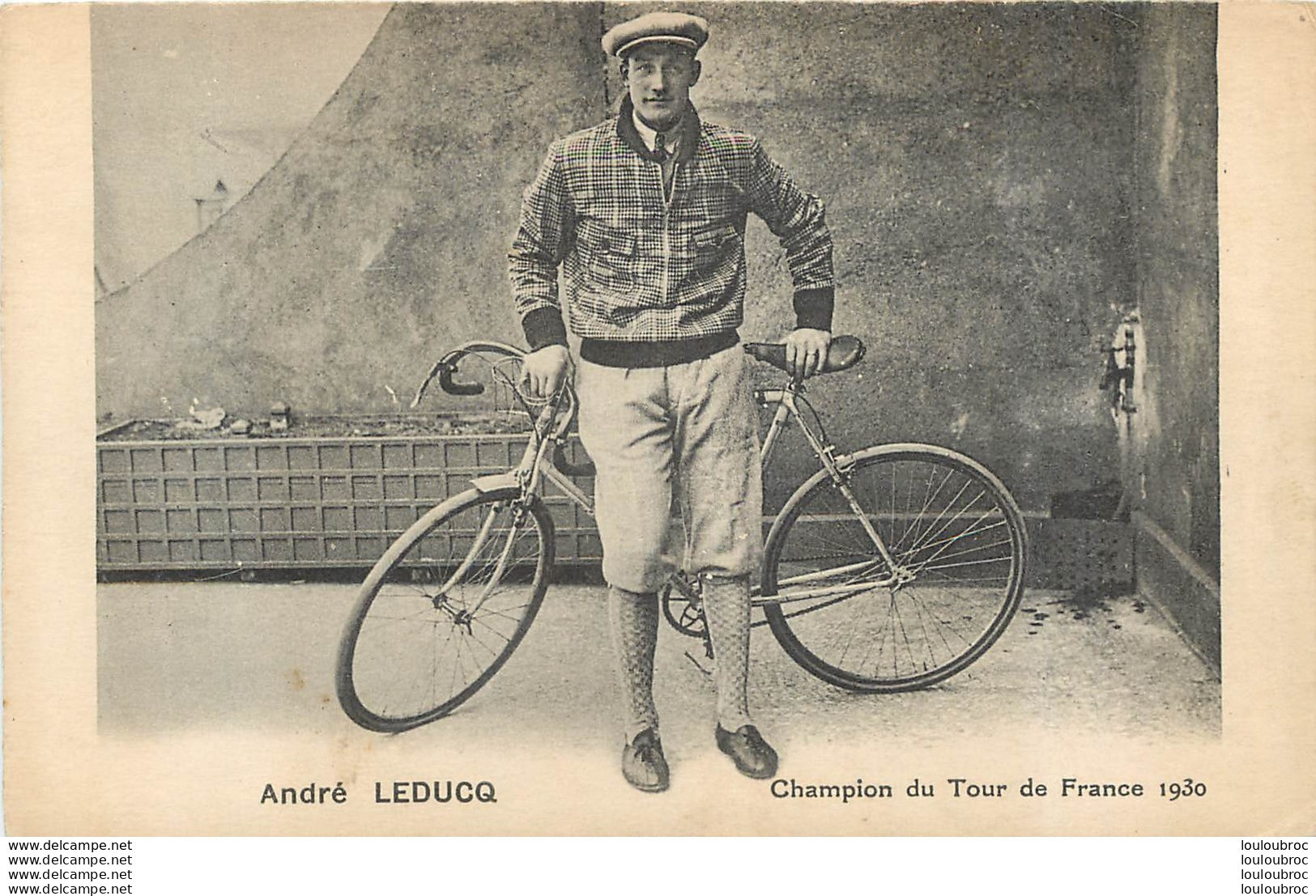 CYCLISME  ANDRE LEDUCQ CHAMPION DU TOUR DE FRANCE 1930 - Ciclismo