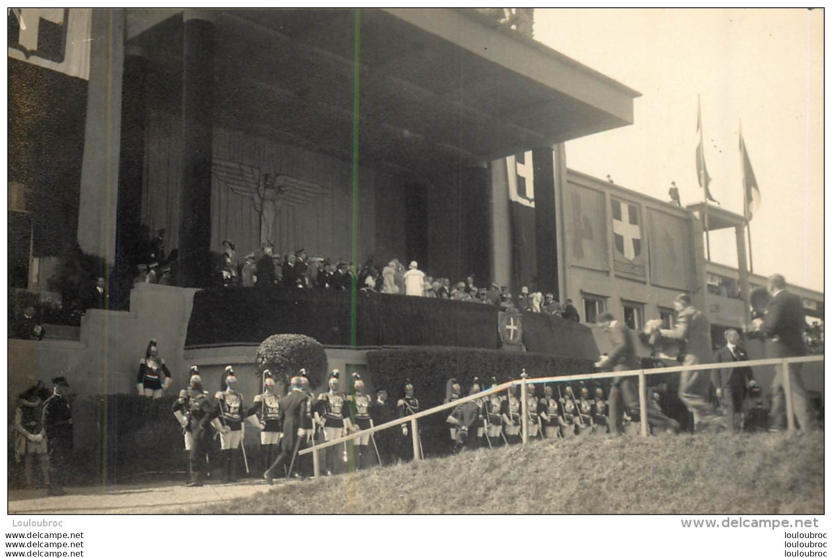 CARTE PHOTO TORINO STORICO  26/05/1928 CORSO VINZAGLIO - Andere & Zonder Classificatie