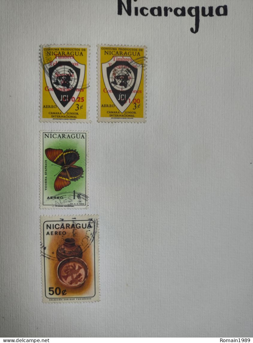 Gros Lot timbres étrangers