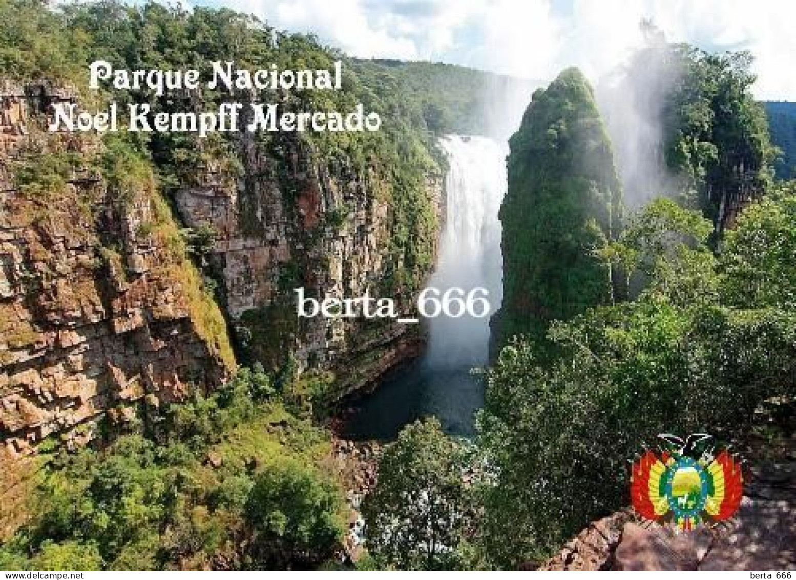 Bolivia Noel Kempff Mercado National Park UNESCO New Postcard - Bolivia