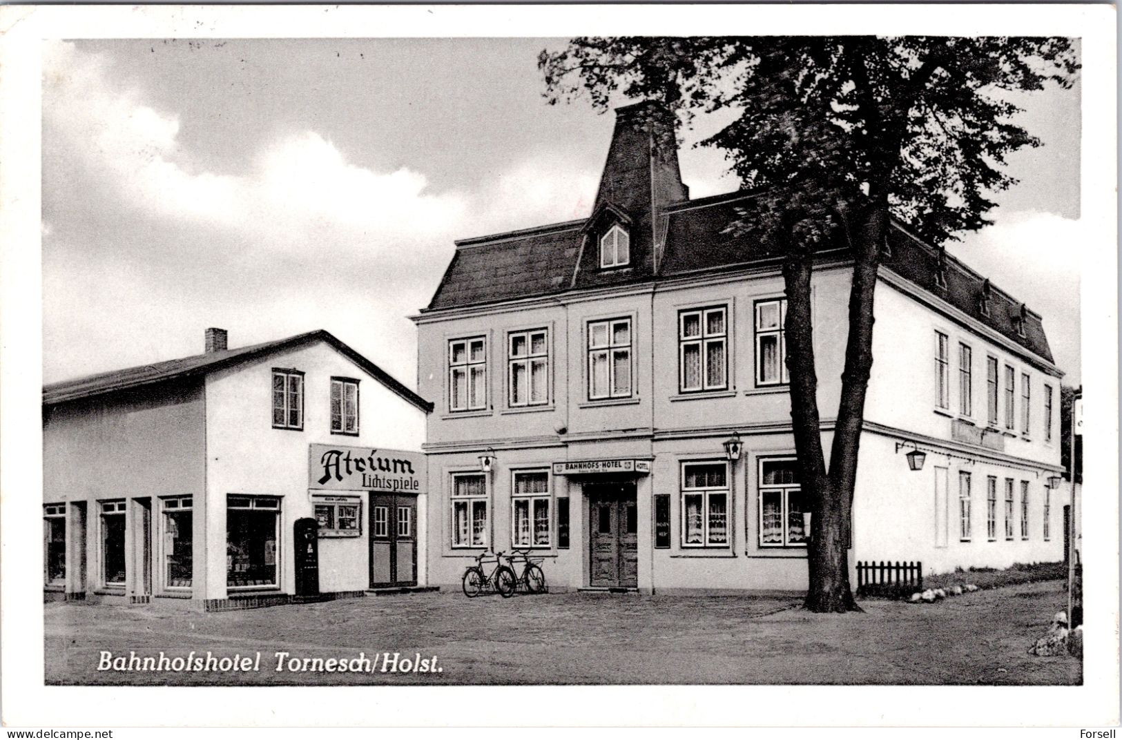 Bahnhofs Hotel Tornesch (Gelaufen 1951) - Tornesch