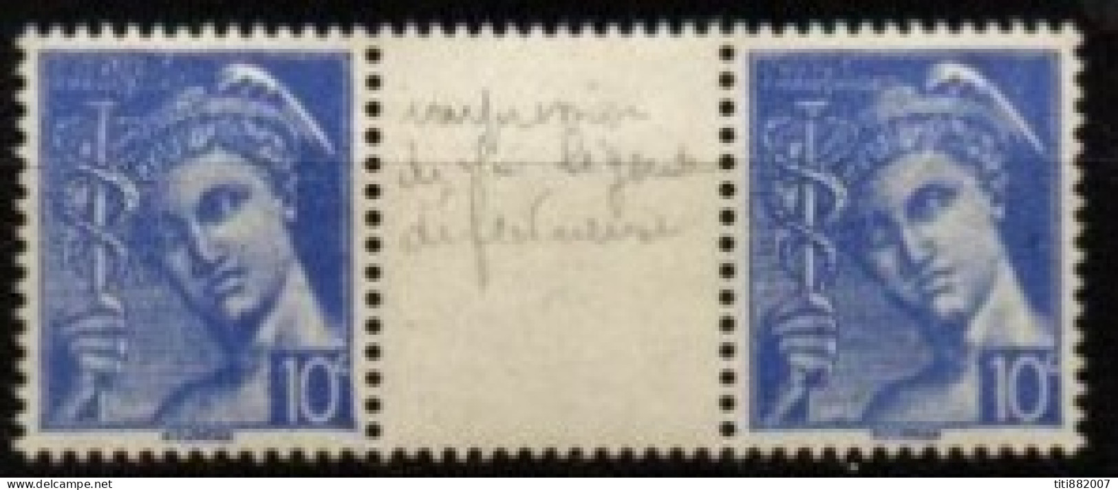 FRANCE    -   1942 .   Y&T N° 546 * / **  .Légendes Maculées - Ongebruikt