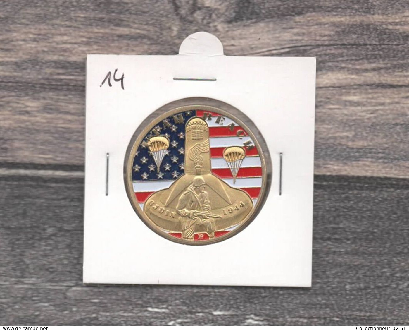 Médaille Souvenirs : Utah Beach - Sonstige & Ohne Zuordnung