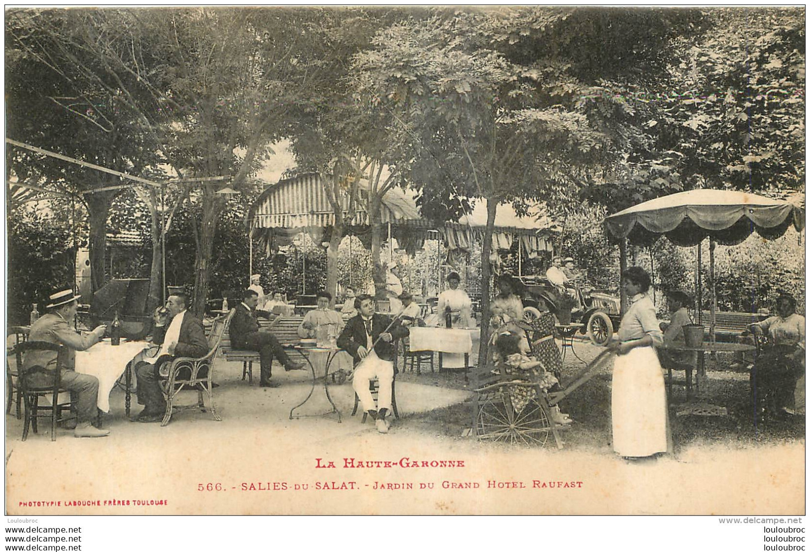 SALIES DU SALAT JARDIN DU GRAND HOTEL  RAUFAST - Salies-du-Salat