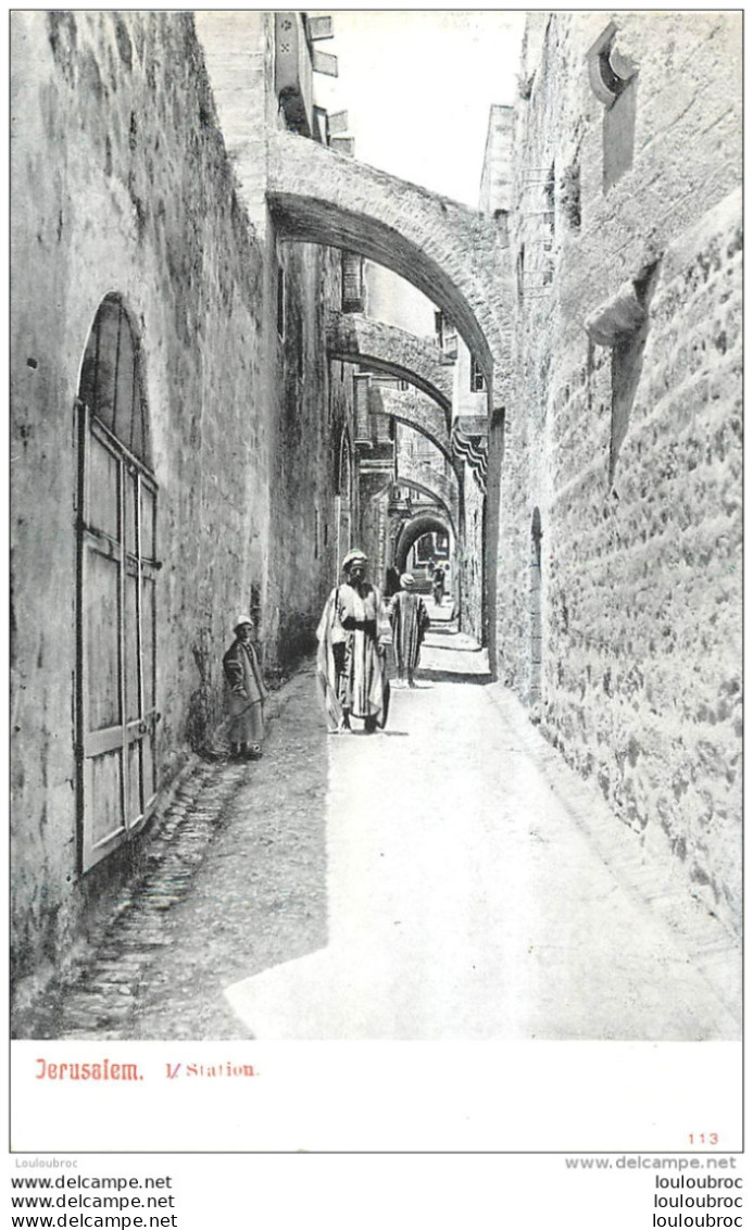 JERUSALEM STATION  1 - Palestine