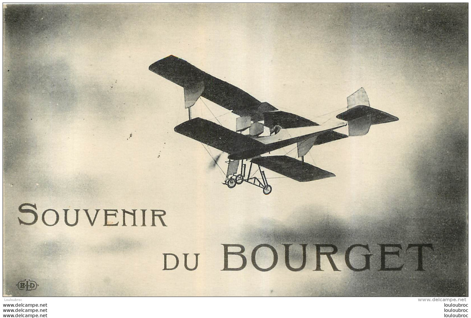 LE BOURGET SOUVENIR  AVIATION PRECURSEUR  VOYAGEE EN 1916 - Le Bourget