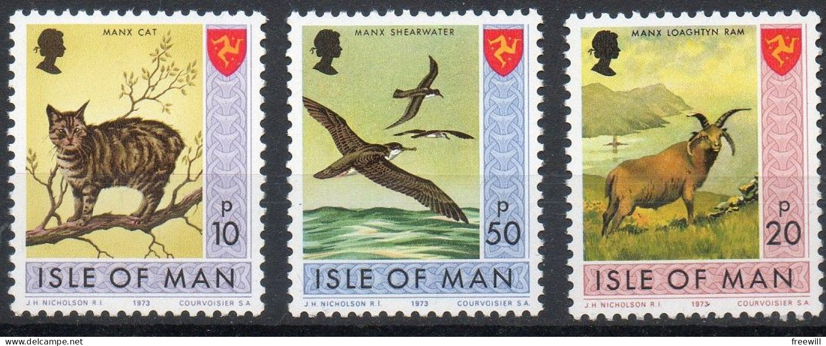 Isle Of Man Animaux-Animals-Dieren XXX 1973 - Isle Of Man