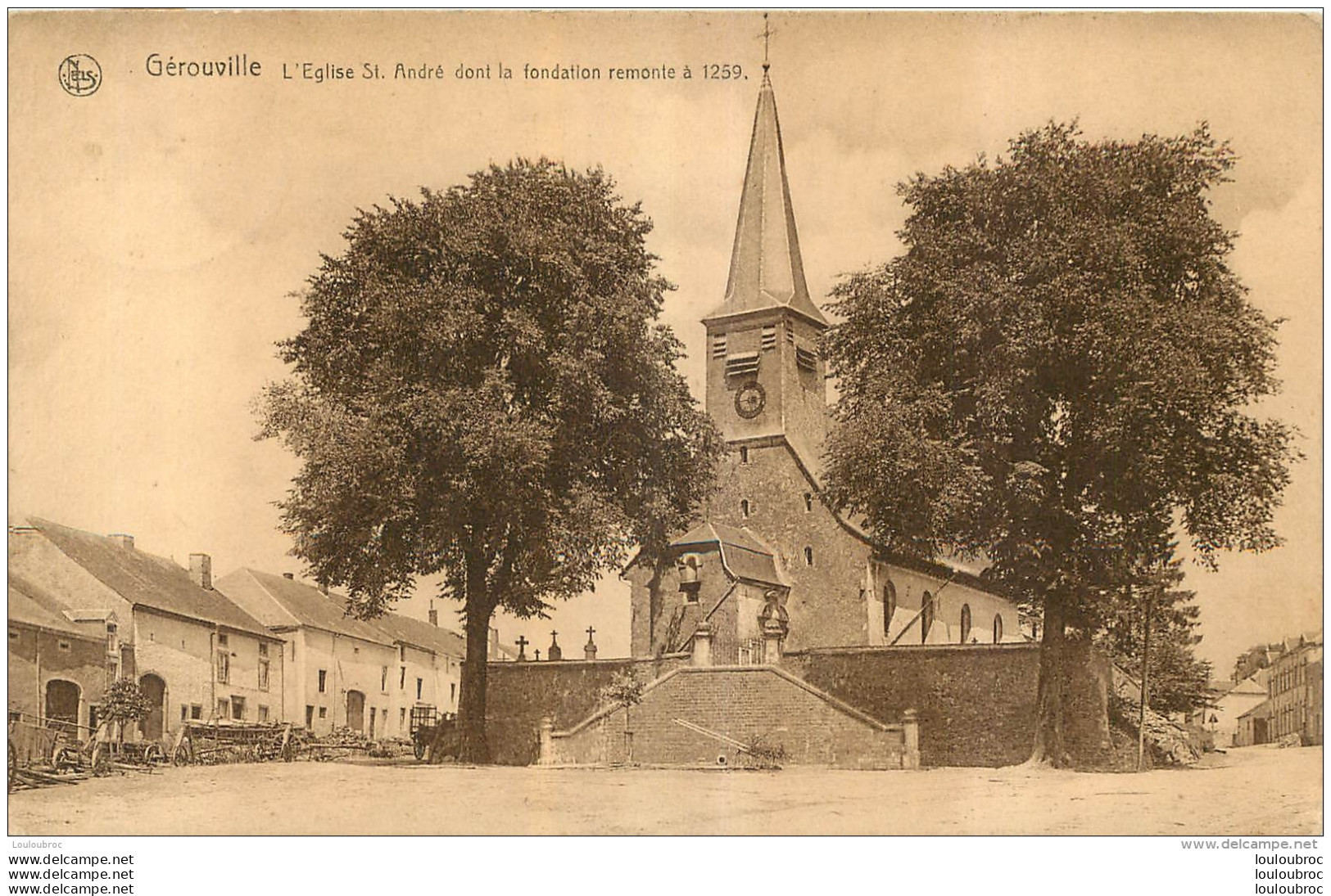 GEROUVILLE EGLISE SAINT ANDRE - Meix-devant-Virton