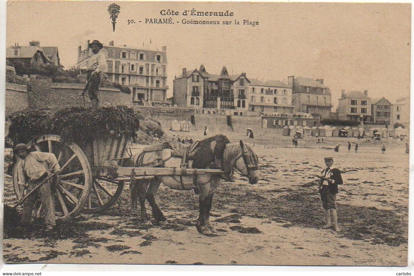 35 PARAME  Goëmonneux Sur La Plage (TOP) - Parame