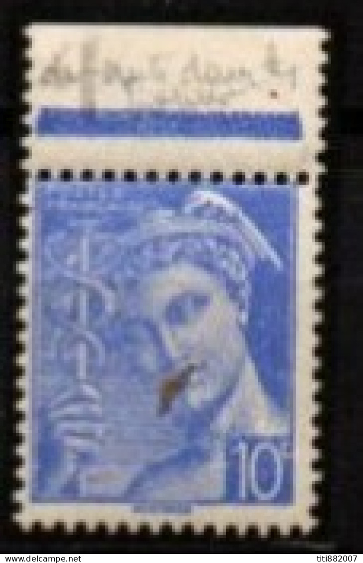 FRANCE    -   1942 .   Y&T N° 546 **  .corps étranger Dans Le Papier - Unused Stamps