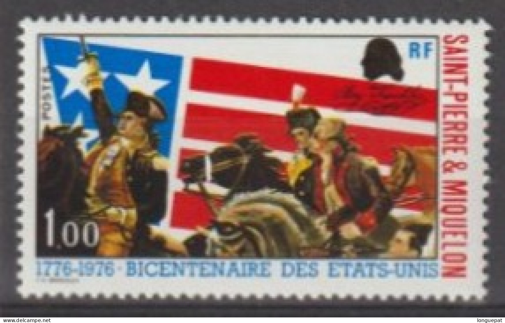 SAINT-PIERRE Et MIQUELON - Bicentenaire De L'indépendance Des Etats-Unis - Unused Stamps