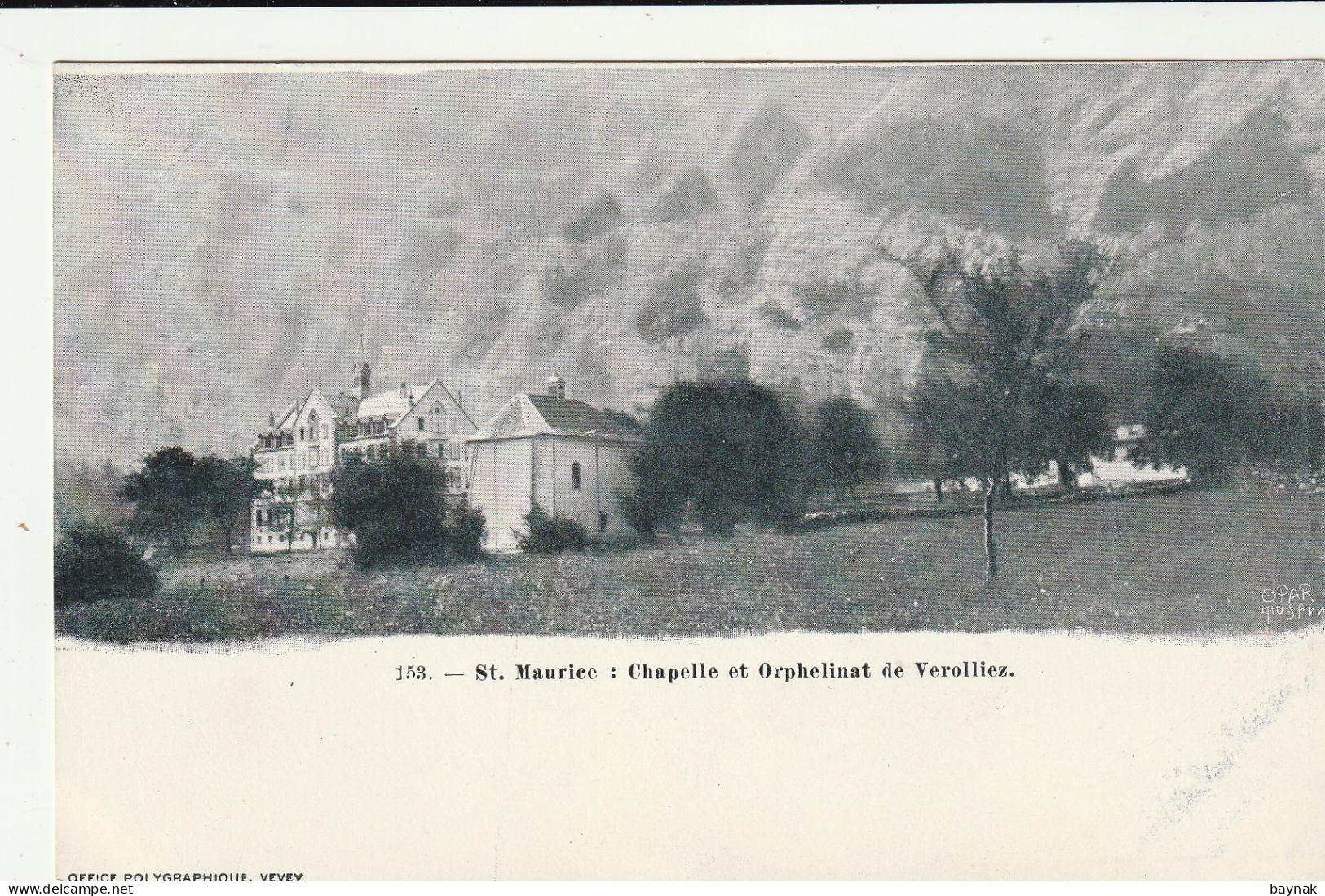 VS283  --  SAINT  MAURICE   --  CAPHELLE ETBORPHELINAT DE VVEROLLIEZ - Saint-Maurice