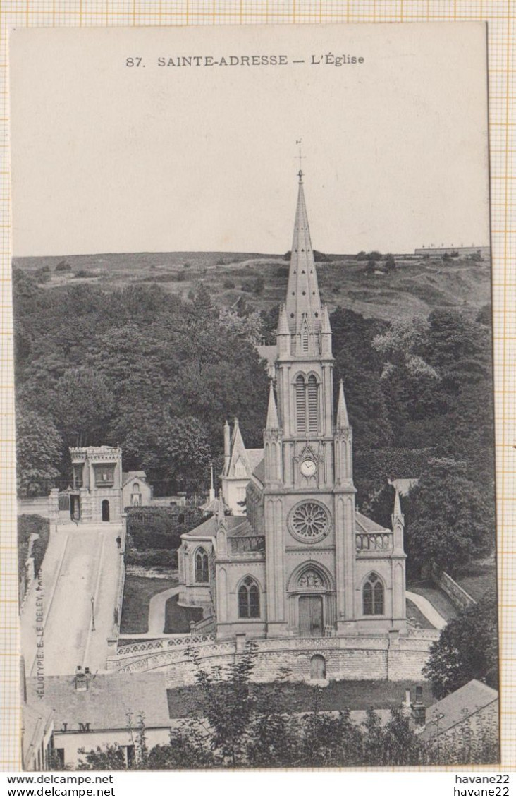 8AK3685 Sainte Adresse L'EGLISE 2  SCANS - Sainte Adresse