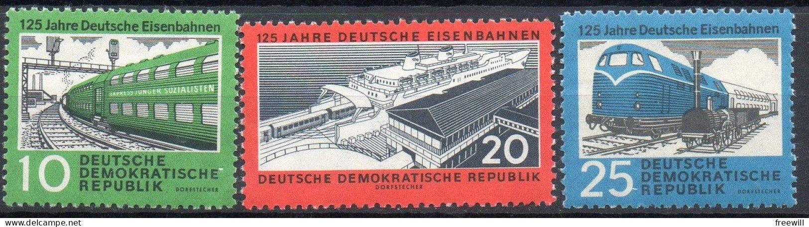 Allemagne De L' Est , DDR  Chemins De Fer , Railways XXX - Nuevos