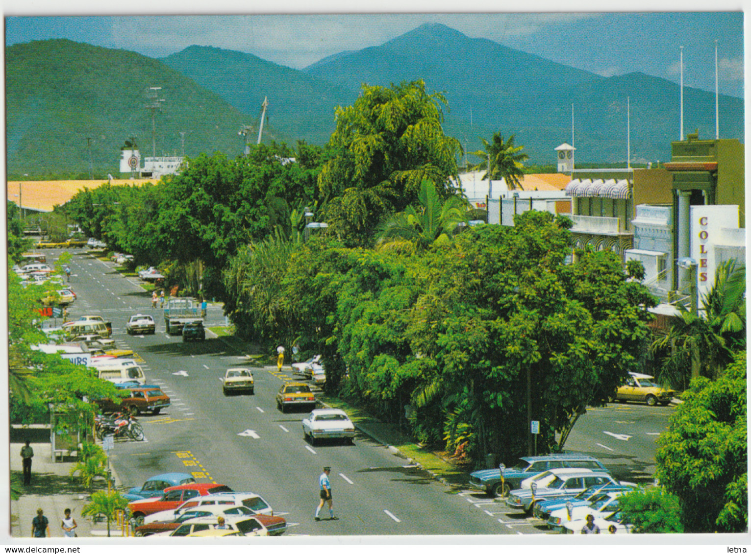 Australia QUEENSLAND QLD Motor Cars Abbott Street CAIRNS Peer PCO284 Postcard C1983 - Cairns