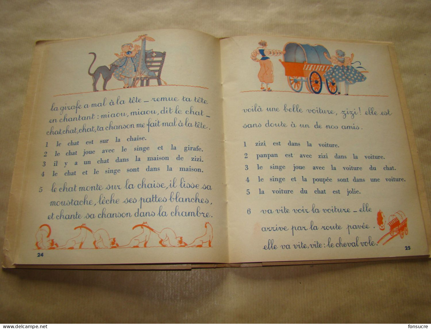 VR20 Livre Scolaire Histoire Pour Apprendre à Lire "Le Coffre Aux Joujoux" M. Berger L. Truillet Ed. Sudel 54 Pages 1950 - 6-12 Jahre
