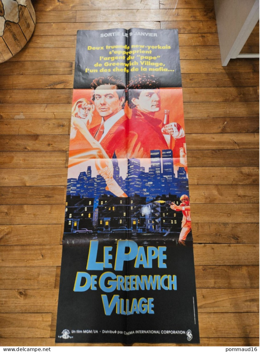 Grande Affiche Le Pape De Greenwich Village Avec Mickey Rourke - Posters